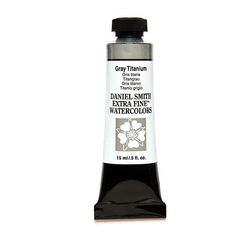 Daniel Smith 284600241 15ml Watercolor Paint, Gray Titanium, 0.50 Ounce (Pack of 1) - Image 1